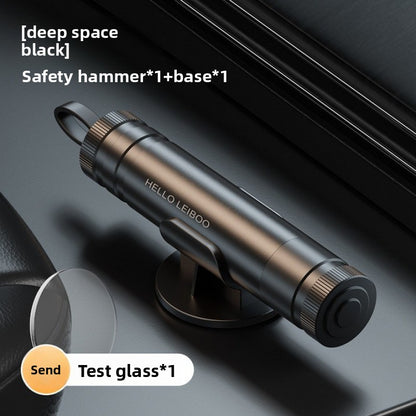 Multi-Functional Car Safety Hammer with Seatbelt Cutter