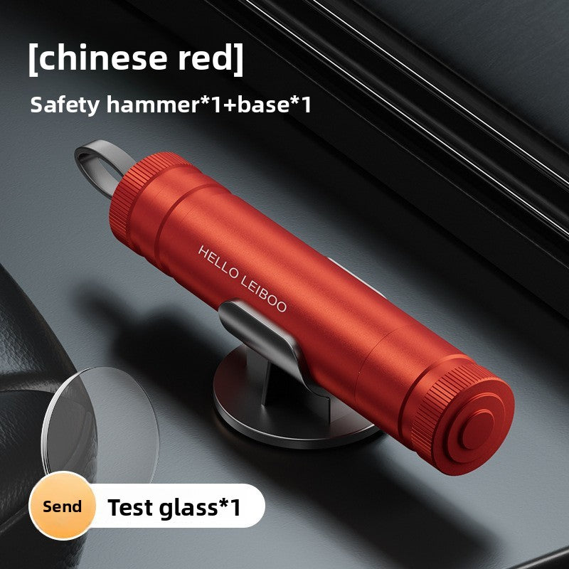 Multi-Functional Car Safety Hammer with Seatbelt Cutter