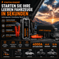4-in-1 Auto-Starthilfe mit intelligentem Reifenkompressor