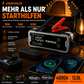 4-in-1 Auto-Starthilfe mit intelligentem Reifenkompressor